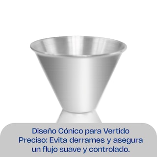 Foto 2 | Medidor Doble Para Bebidas Caledonia Jig-2 Acero Inoxidable, Mide 1 Oz Y 2 Oz, Duradero