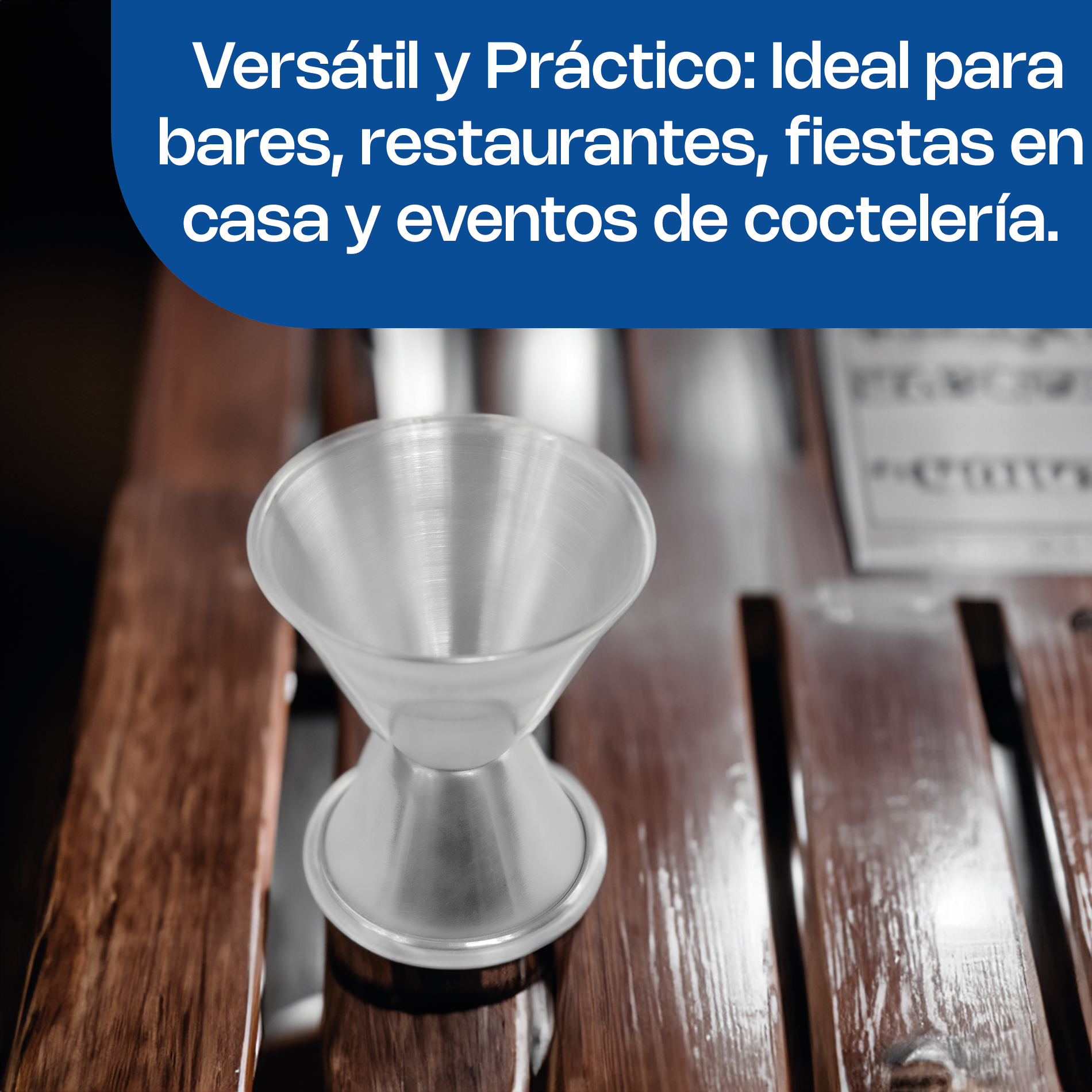 Foto 7 pulgar | Medidor Doble Para Bebidas Caledonia Jig-2 Acero Inoxidable, Mide 1 Oz Y 2 Oz, Duradero