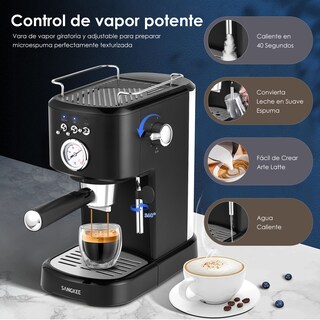 Foto 4 | Máquina de Café Expresso Sangkee para Café Molido Cápsulas Nespresso