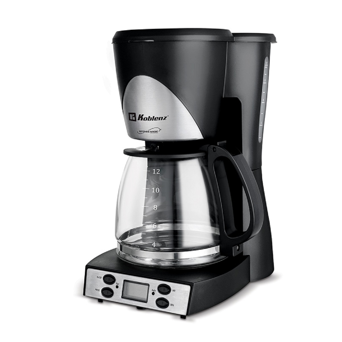 Foto 2 | Cafetera Programable Koblenz 12 Tazas Negra