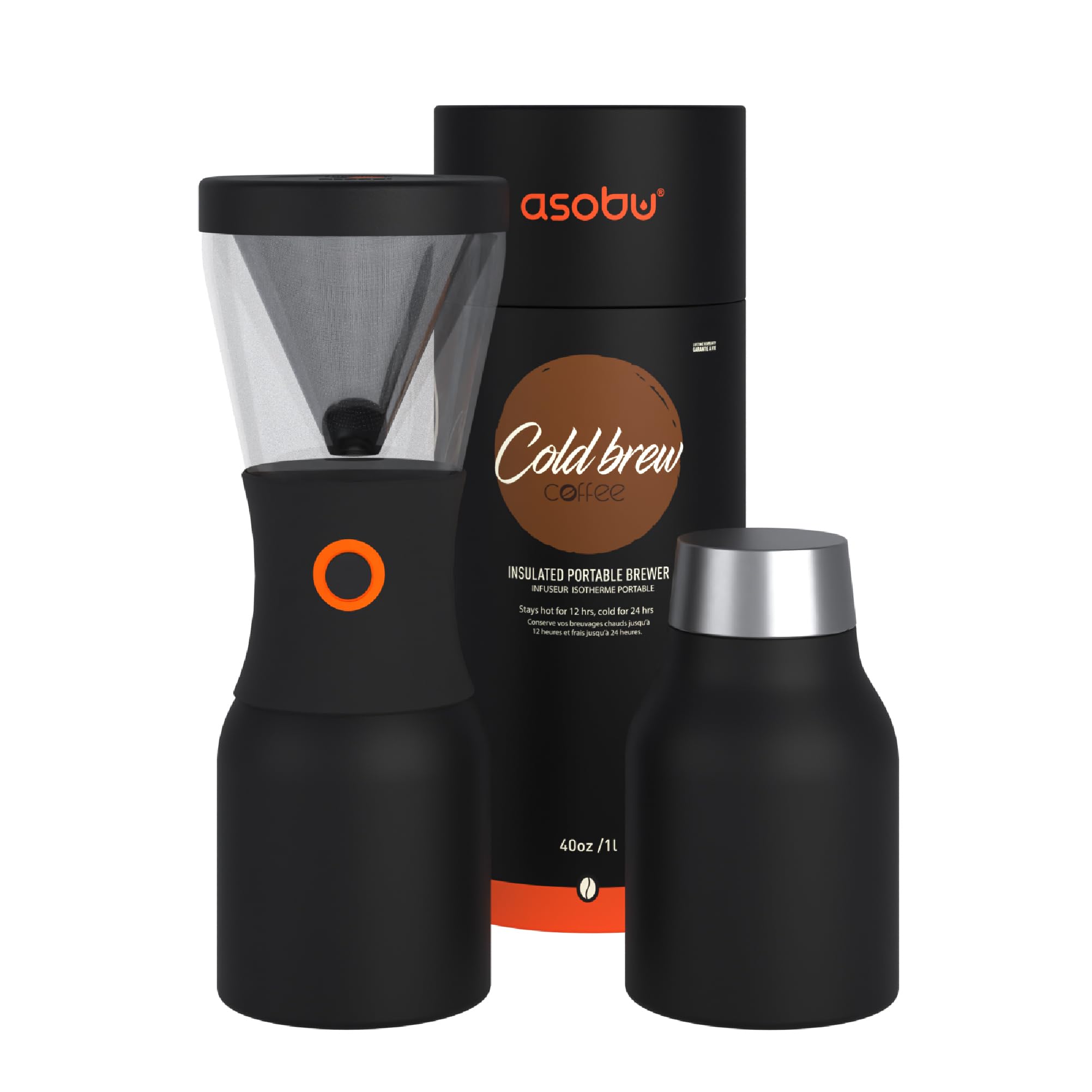 Foto 2 pulgar | Cafetera Cold Brew Asobu Coldbrew 1l De Acero Inoxidable - Venta Internacional.