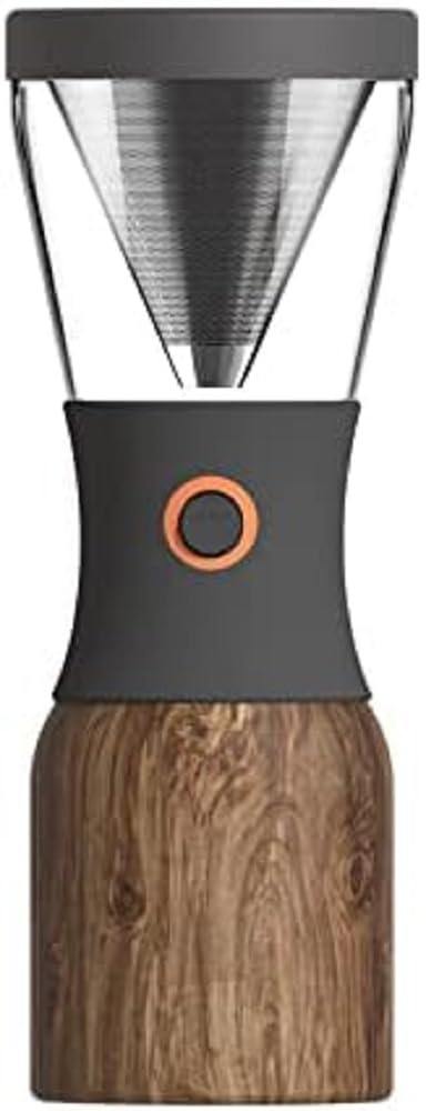 Foto 1 | Cafetera Cold Brew Asobu Coldbrew 2go Wood Decor, Color Marrón - Venta Internacional.