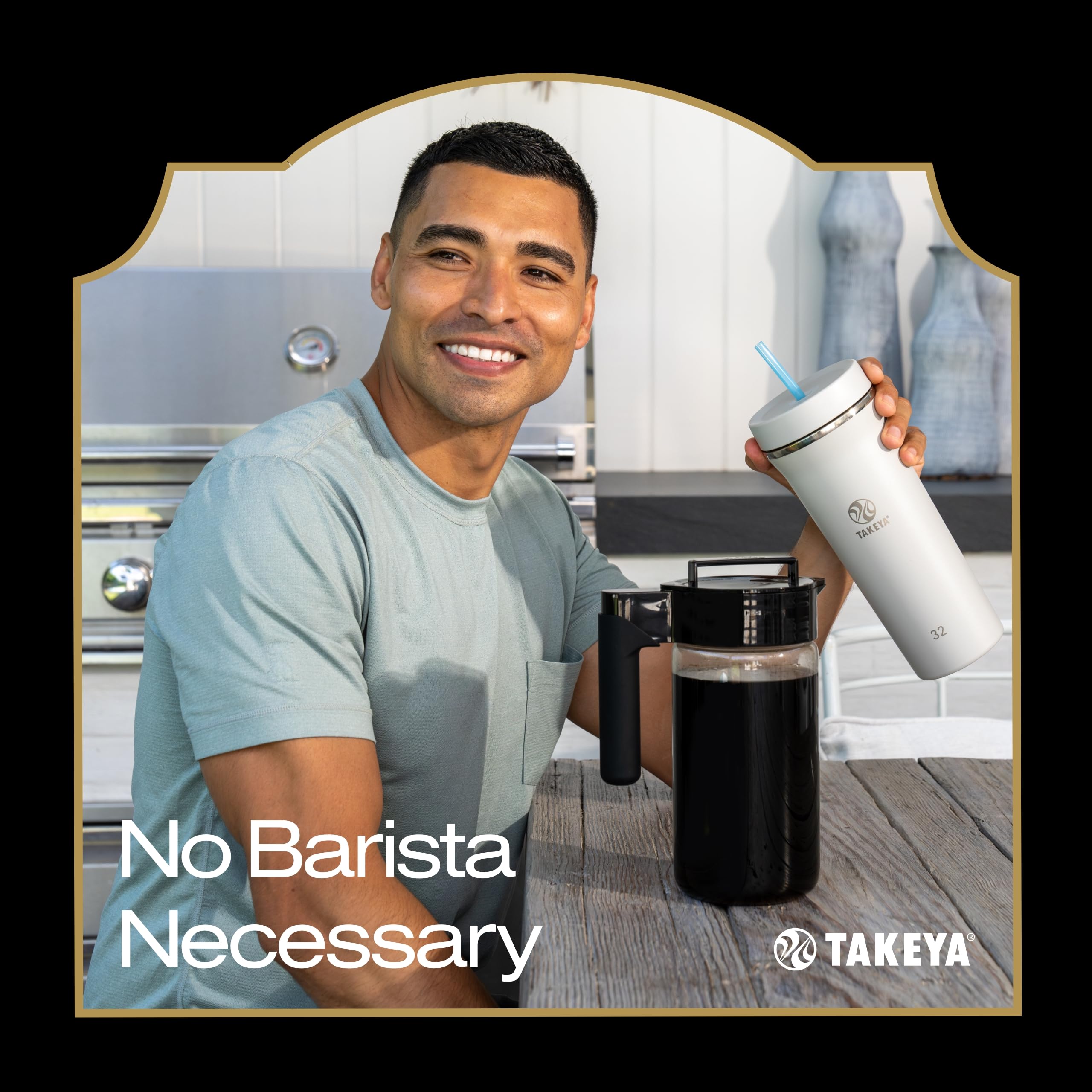 Foto 7 | Cafetera Fría Takeya Glass 2.0 L Para Café Helado - Venta Internacional.