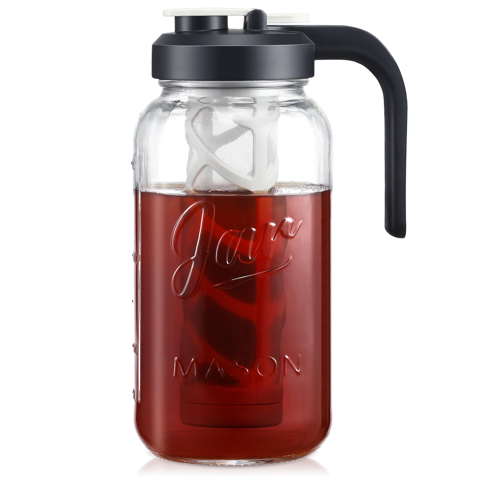 Jarra para Té Aozita de Cristal de 2.5 l con Infusor - Venta Internacional $829