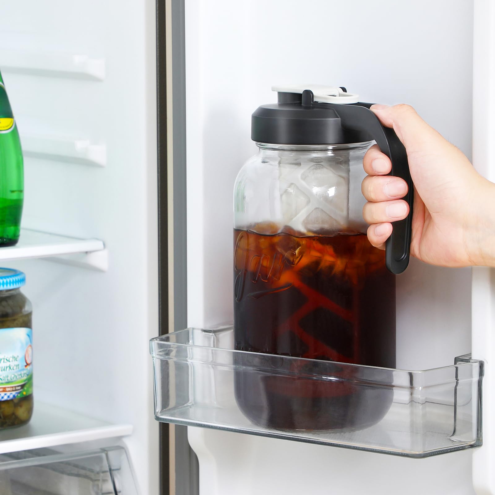 Foto 5 | Jarra para Té Aozita de Cristal de 2.5 l con Infusor - Venta Internacional