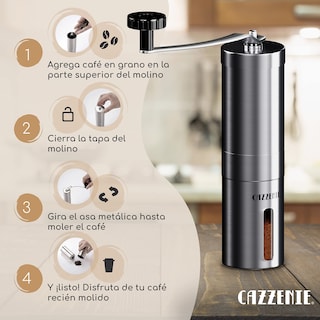 Foto 4 | Molinillo De Cafe Manual Cazzenie