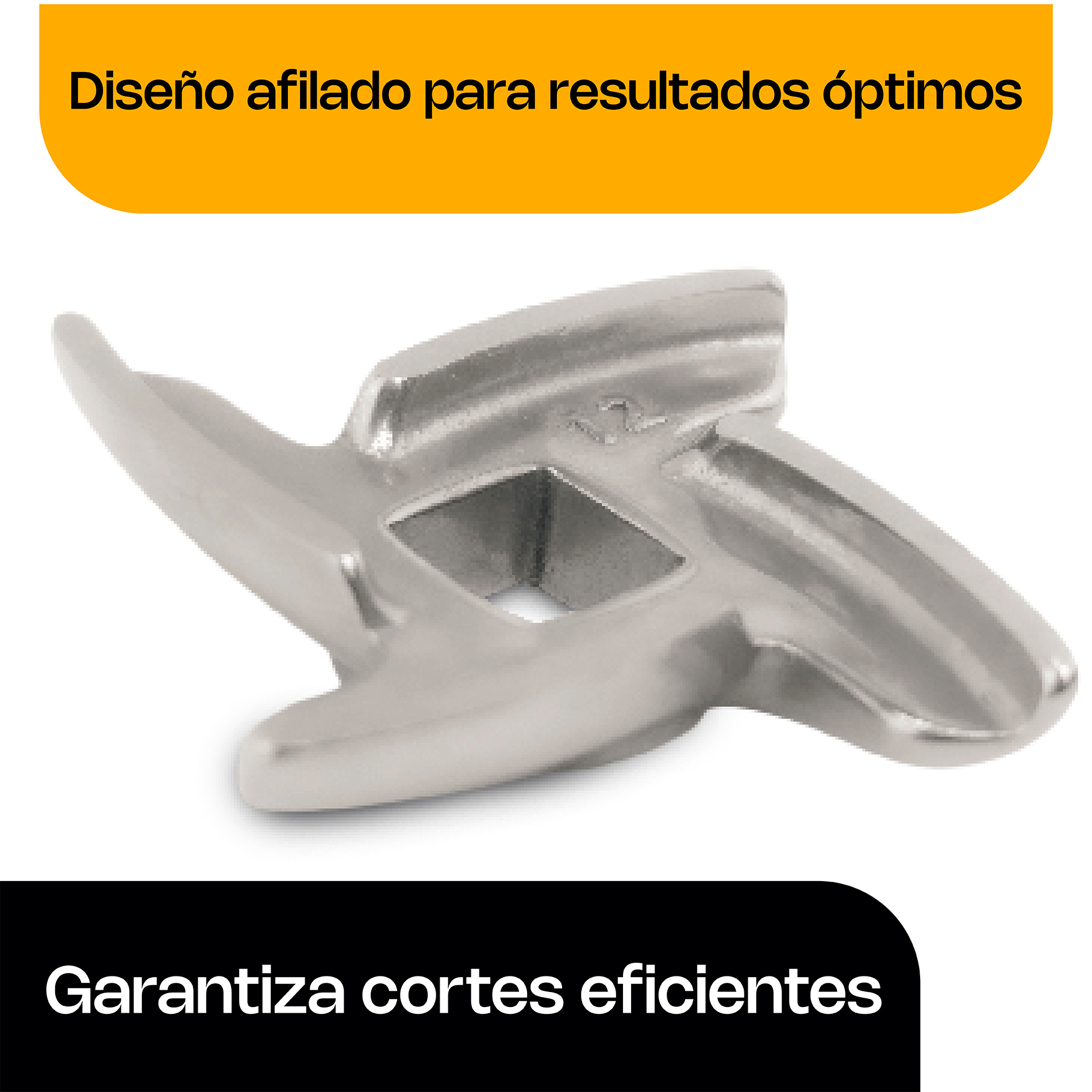 Foto 5 pulgar | Navaja Para Molino 12 Fabricada En Acero Inoxidable