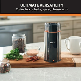 Foto 4 | Molinillo De Café Krups Ultimate Silent Vortex 90 Ml 240 W Plateado - Venta Internacional.