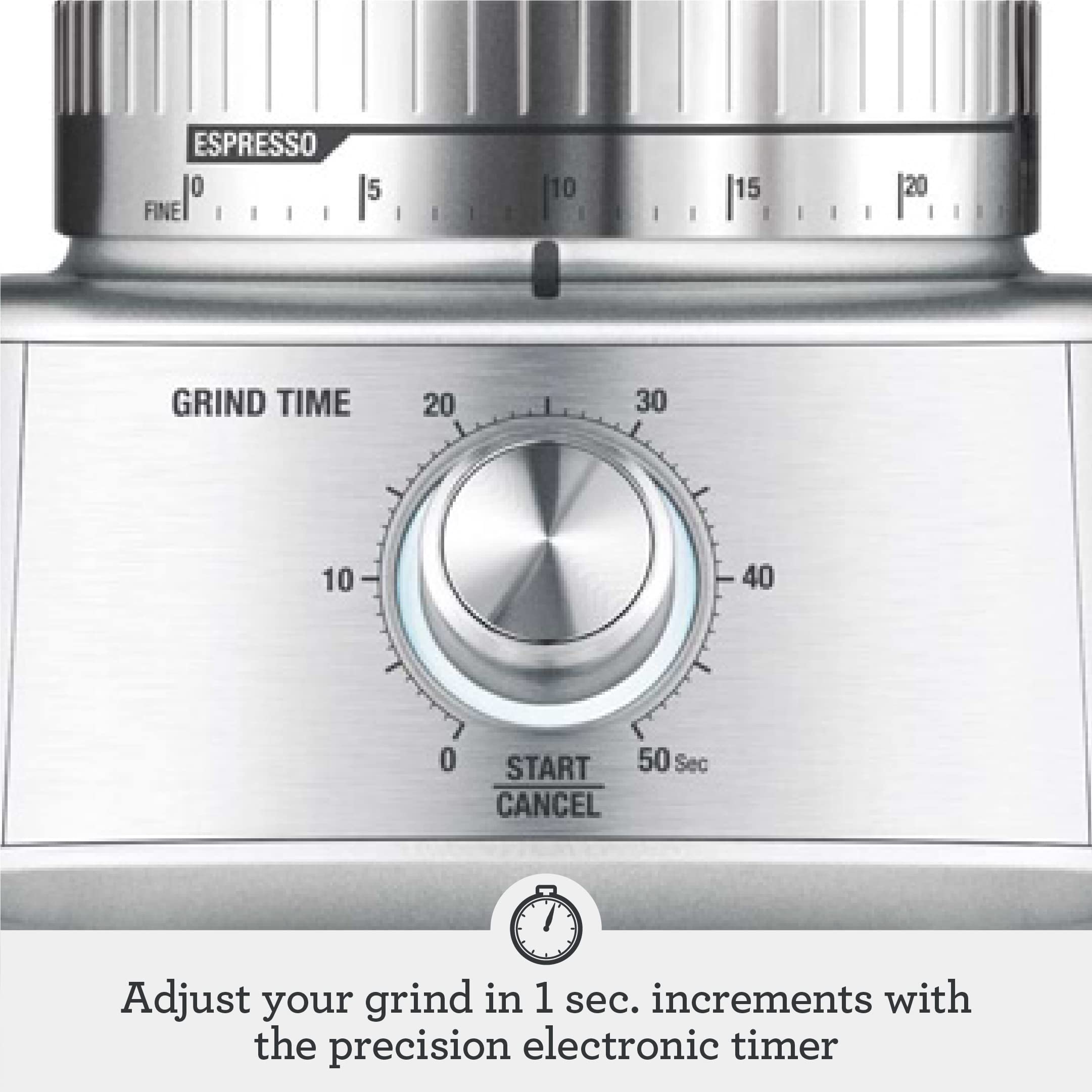 Foto 2 | Molinillo De Granos De Café Breville Bcg600sil Dose Control Pro - Venta Internacional.