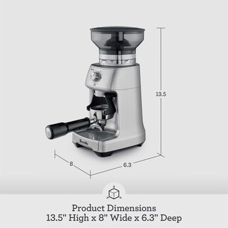 Foto 6 | Molinillo De Granos De Café Breville Bcg600sil Dose Control Pro - Venta Internacional.