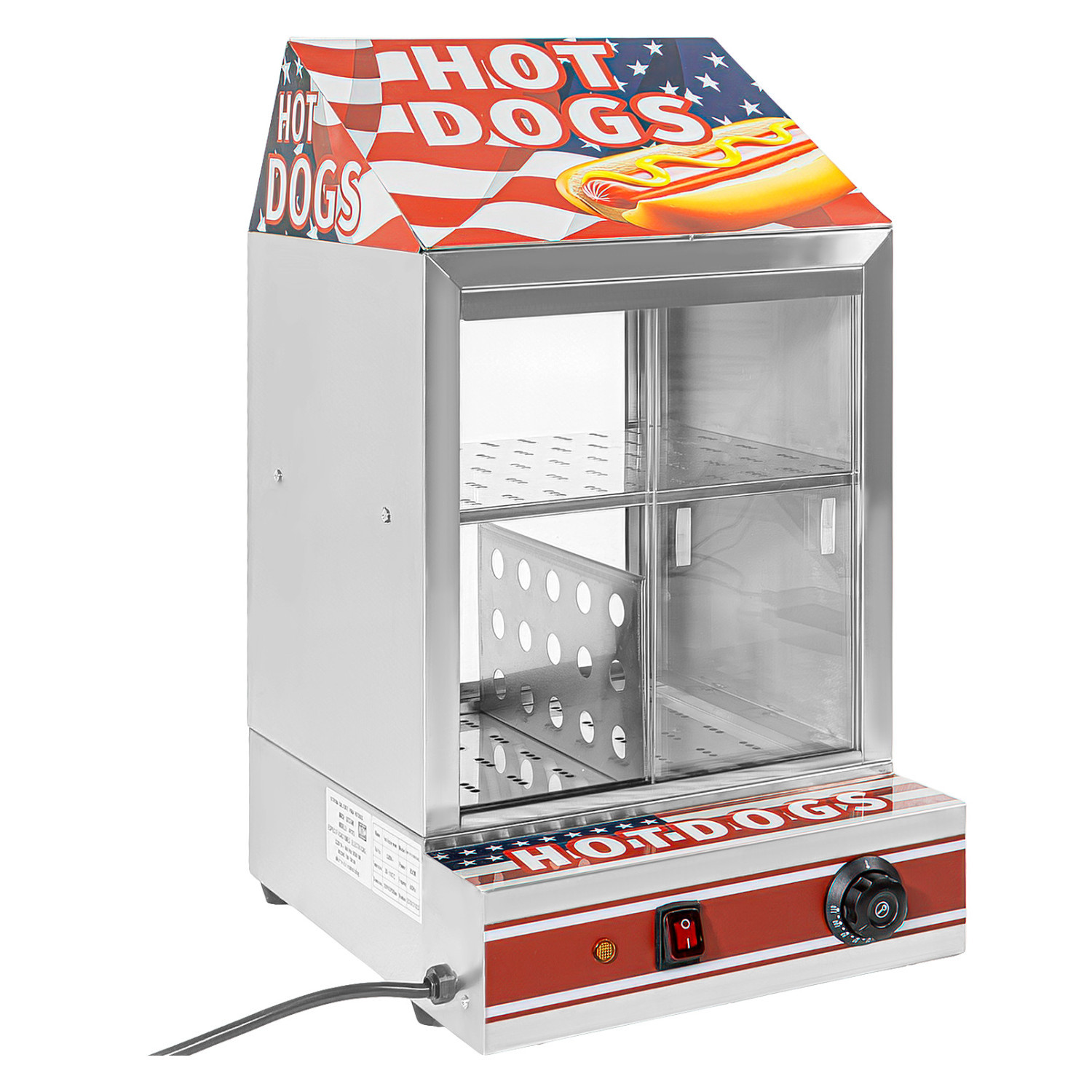 Foto 3 pulgar | Vitrina Calentadora Vaporizadora Hot Dogs Salchichas 850w Gutstark Home