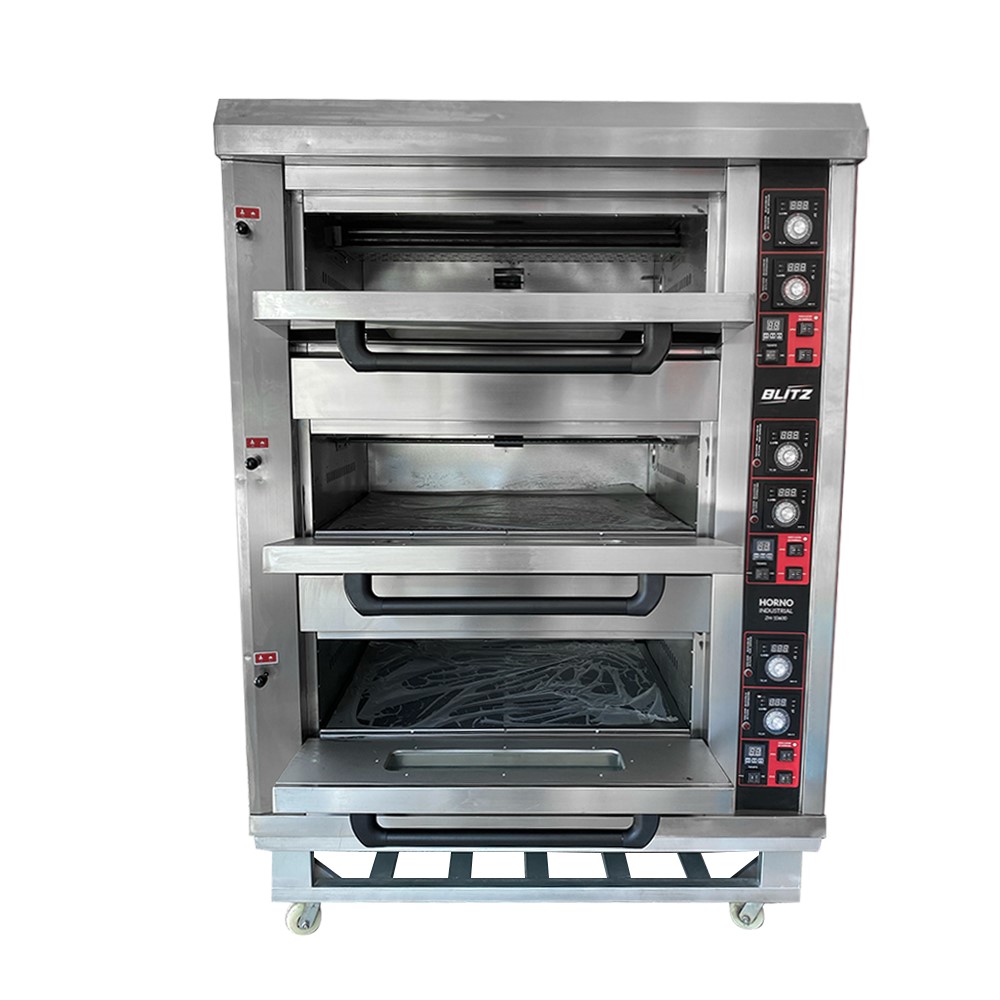 Foto 1 | Horno de Gaveta Profesional Blitz de 6 Charolas