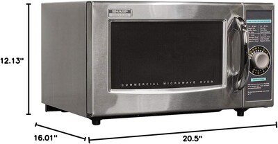 Foto 2 | Horno Microondas Sharp R-21lcfs Medium Duty 1000w 28l - Venta Internacional.