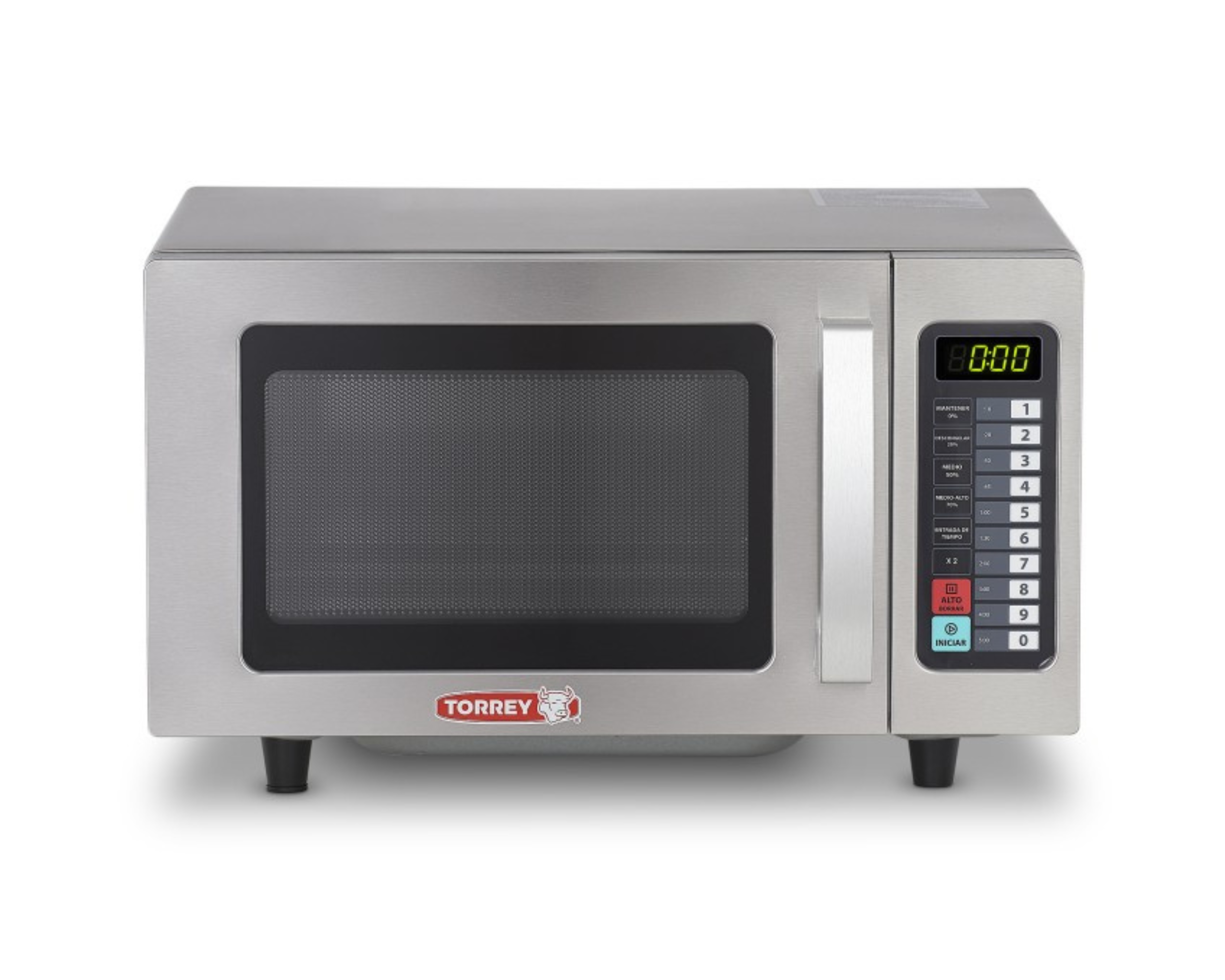 Foto 1 | Horno de Microondas Torrey 0.9 Pies Mit-0.9t de Acero Inoxidable