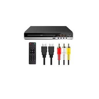 Foto 1 | Reproductor De Dvd Hdmi Hd 1080p Para Tv Usb Negro