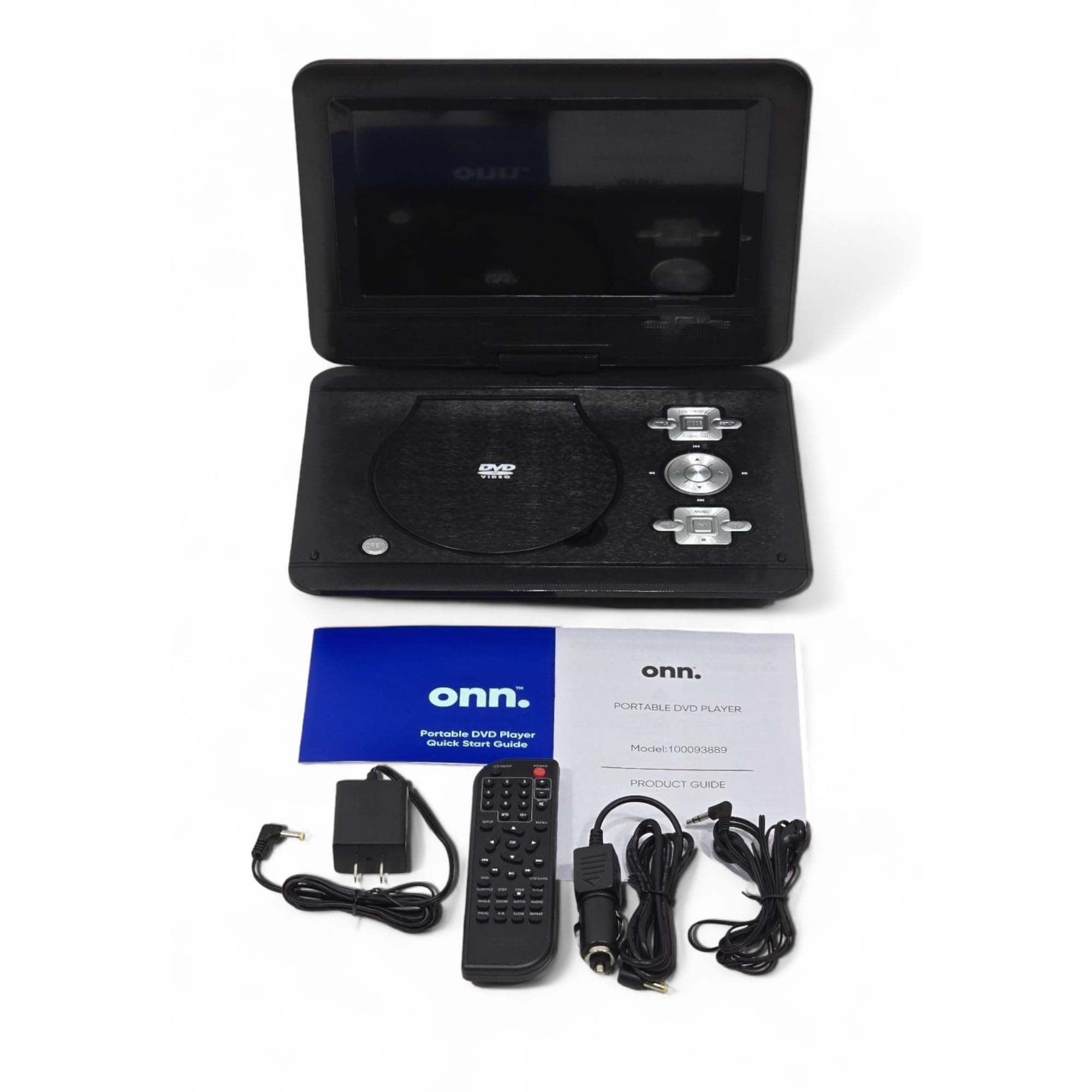 Foto 5 | Reproductor Portátil De Dvd/multimedia Onn 10 Con Batería De 5 Horas, Rojo - Venta Internacional.