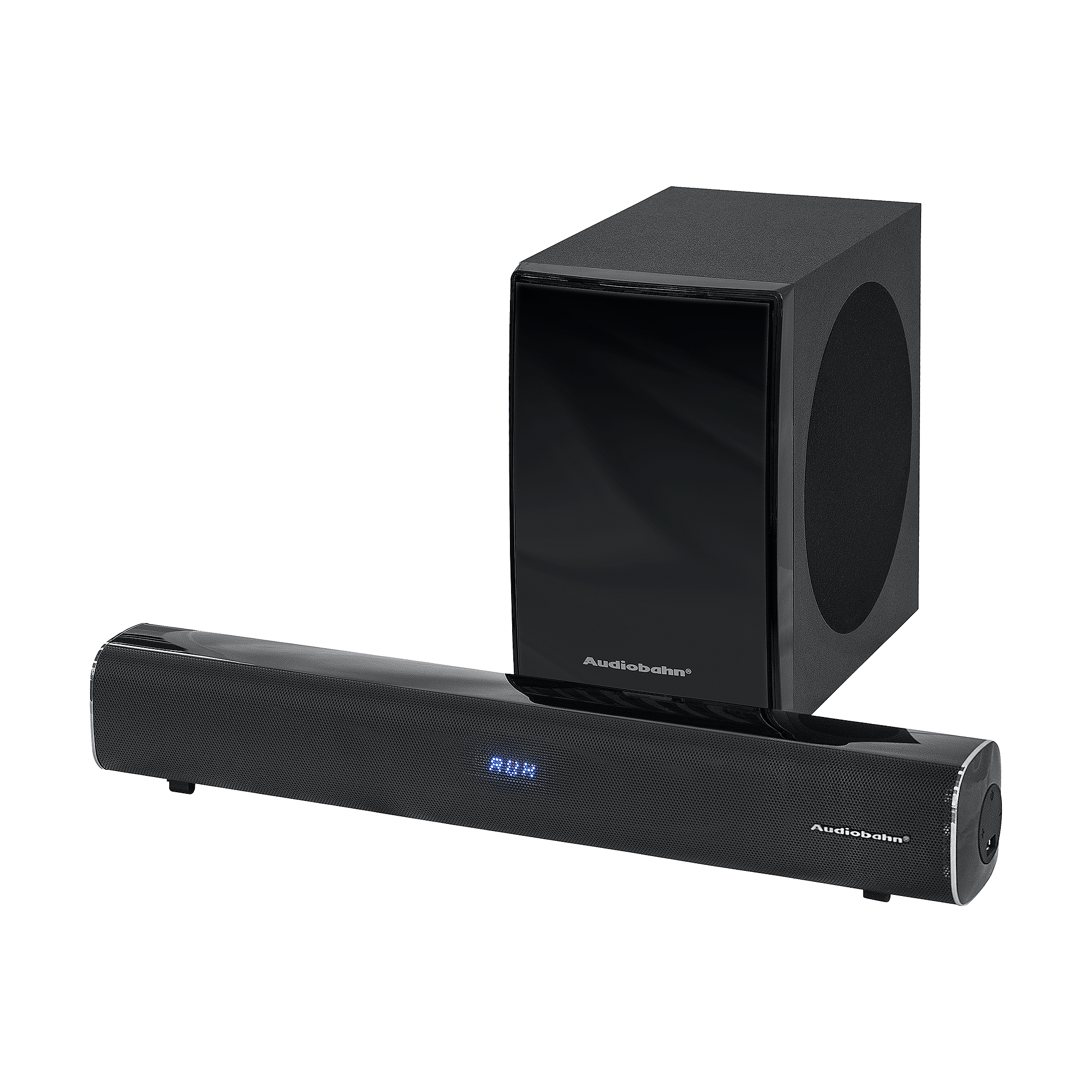 Barra De Sonido Audiobahn Asbar900pack Con Subwoofer 2.1