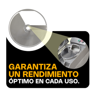 Foto 2 | Discos Para Procesar Alimentos Rhino Dipro-co-14 Acero Inoxidable Grado Alimenticio, Corte Preciso De 14 Mm, Alta