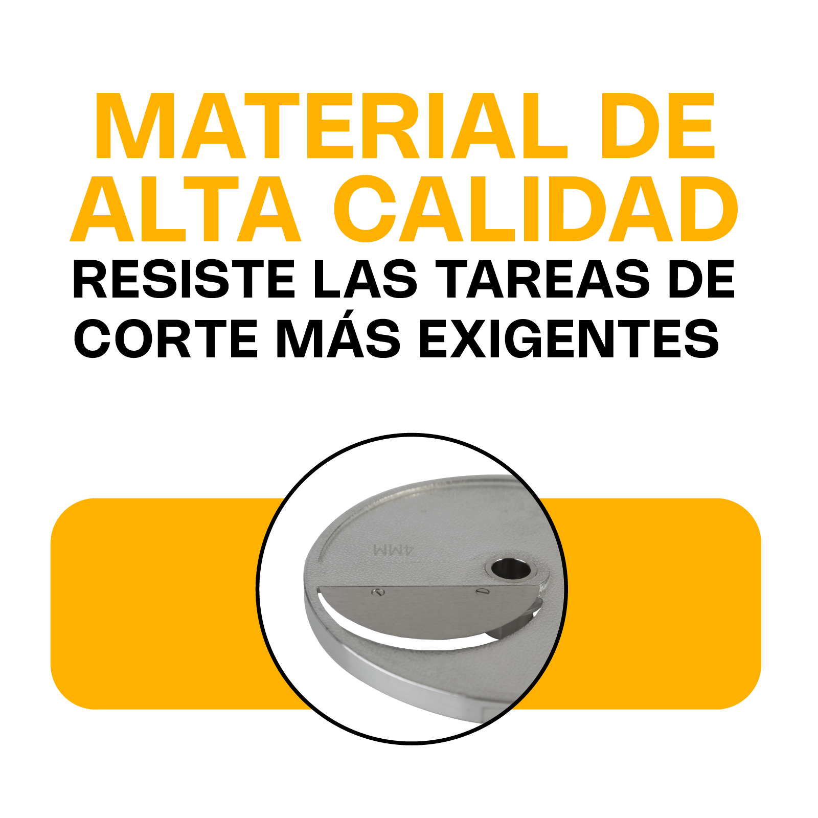 Foto 2 | Disco para Procesadora de Alimentos Rhino de Acero Inoxidable