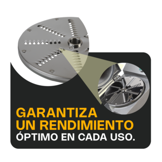 Foto 3 | Disco para Procesadora de Alimentos Rhino de Acero Inoxidable