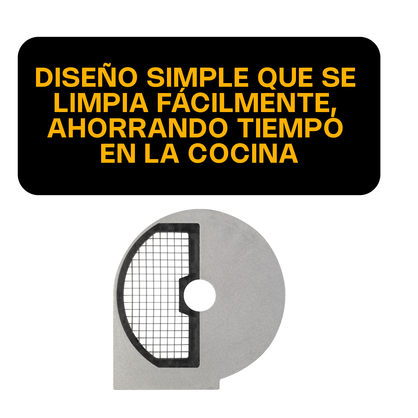 Foto 5 pulgar | Disco para Procesadora de Alimentos Rhino de Acero Inoxidable