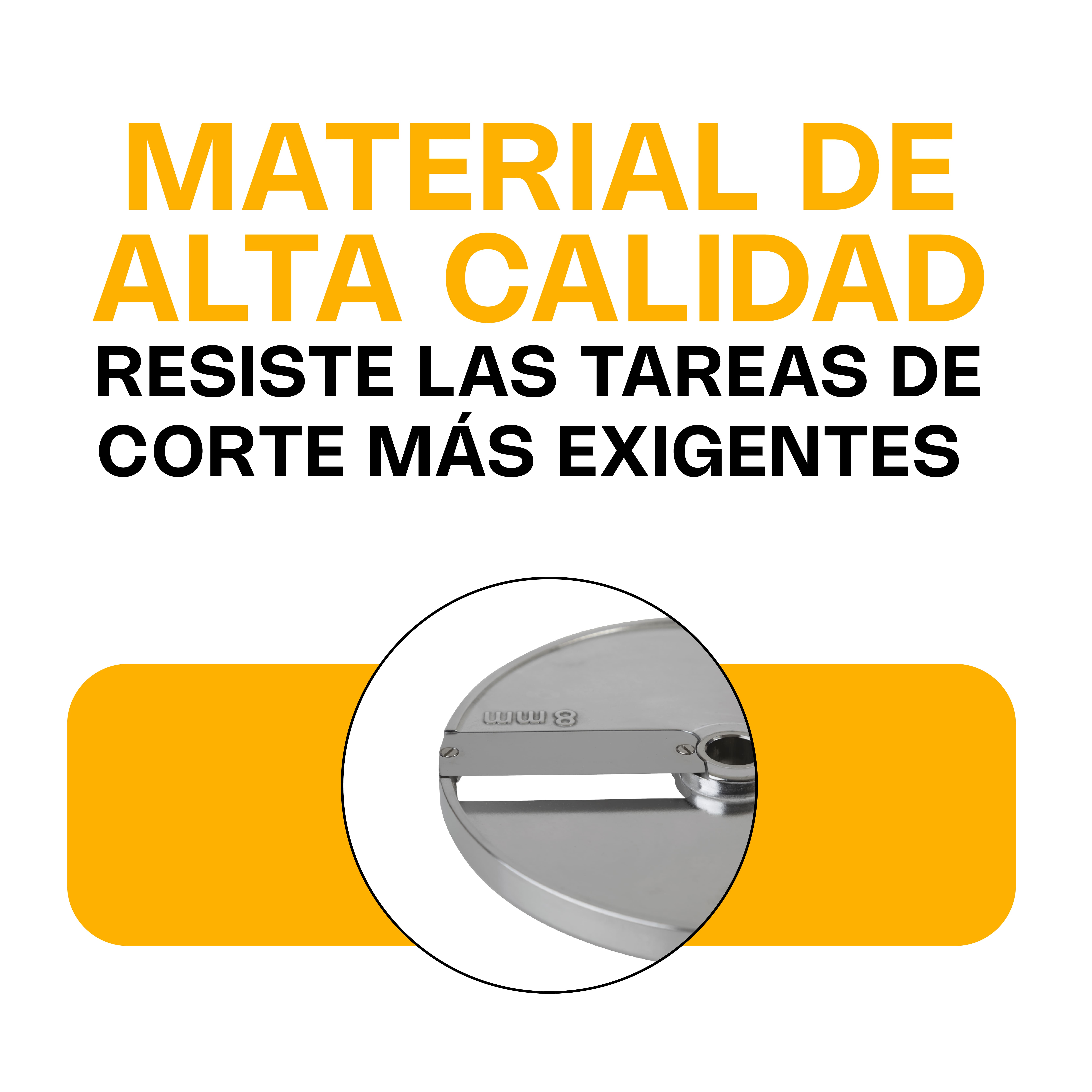 Foto 3 pulgar | Disco para Procesadora de Alimentos Rhino de Acero Inoxidable