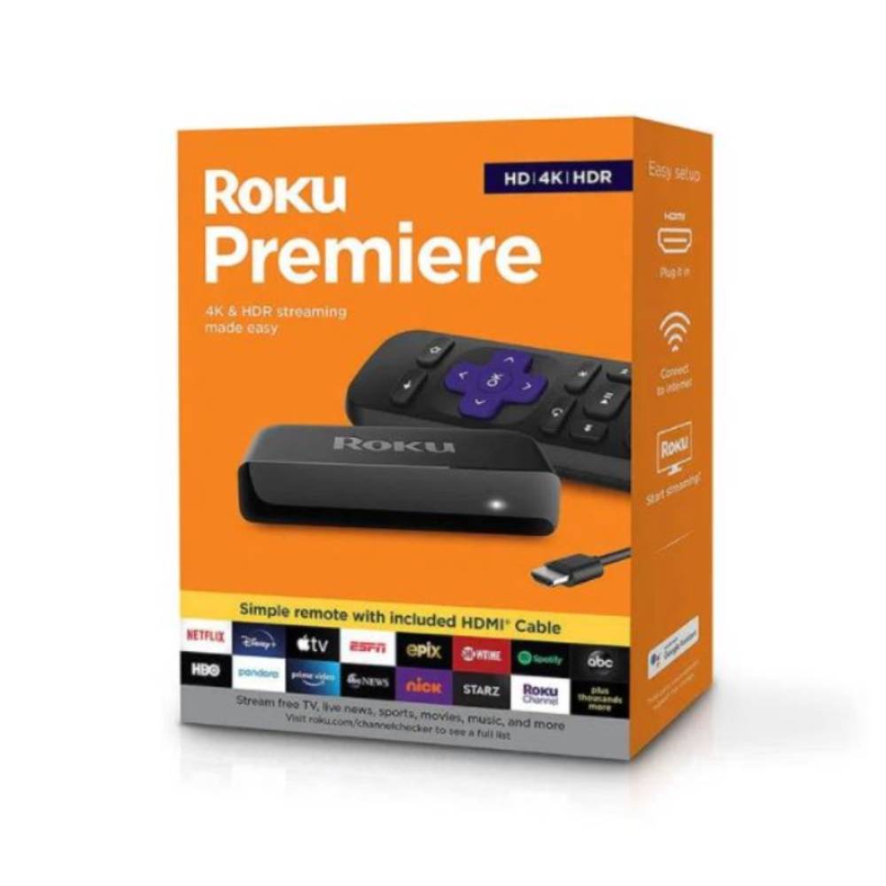 Foto 1 | Roku Premiere 4k Streaming Media Player Negro