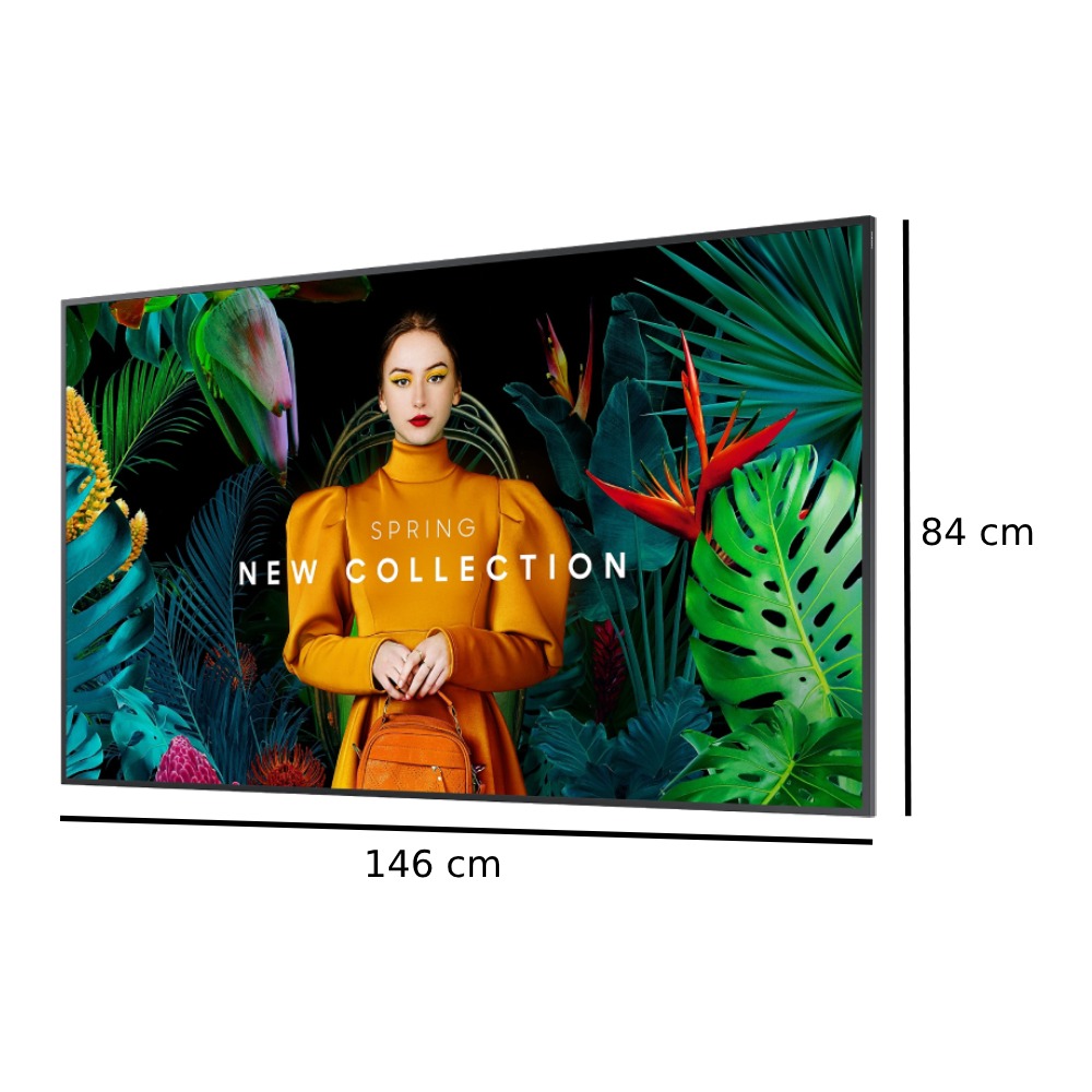 Foto 8 pulgar | Pantalla Samsung Lh65qm 65'' Crystal Uhd Wi-fi Negro