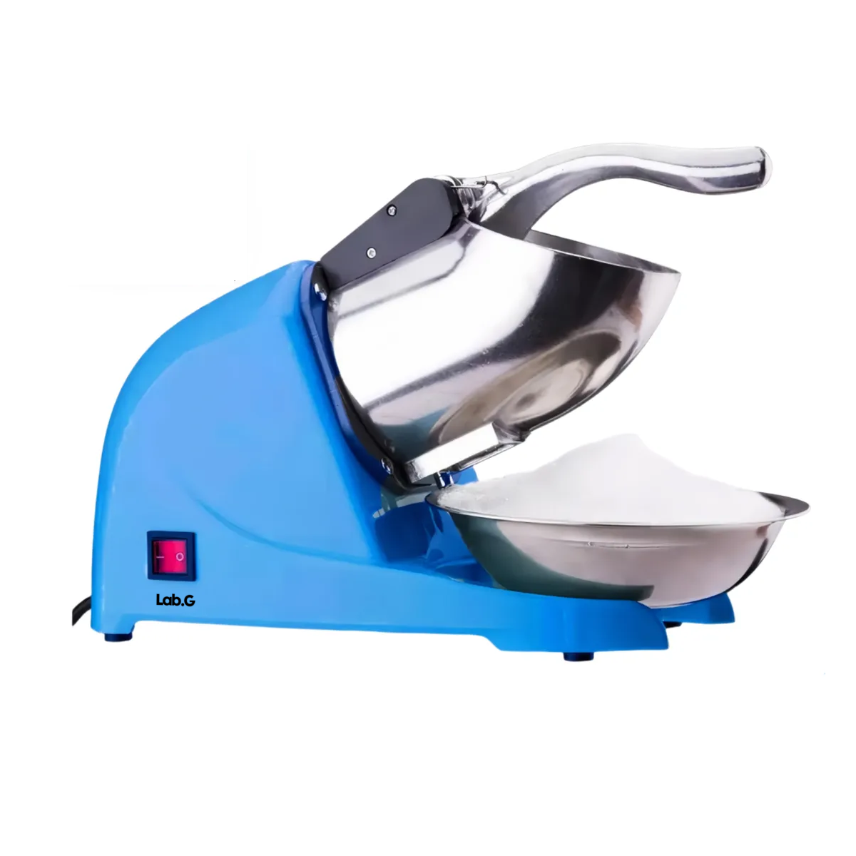 Maquina Raspados Hielo Rasuradora Triturador Hielo Nieve Lab.g Azul