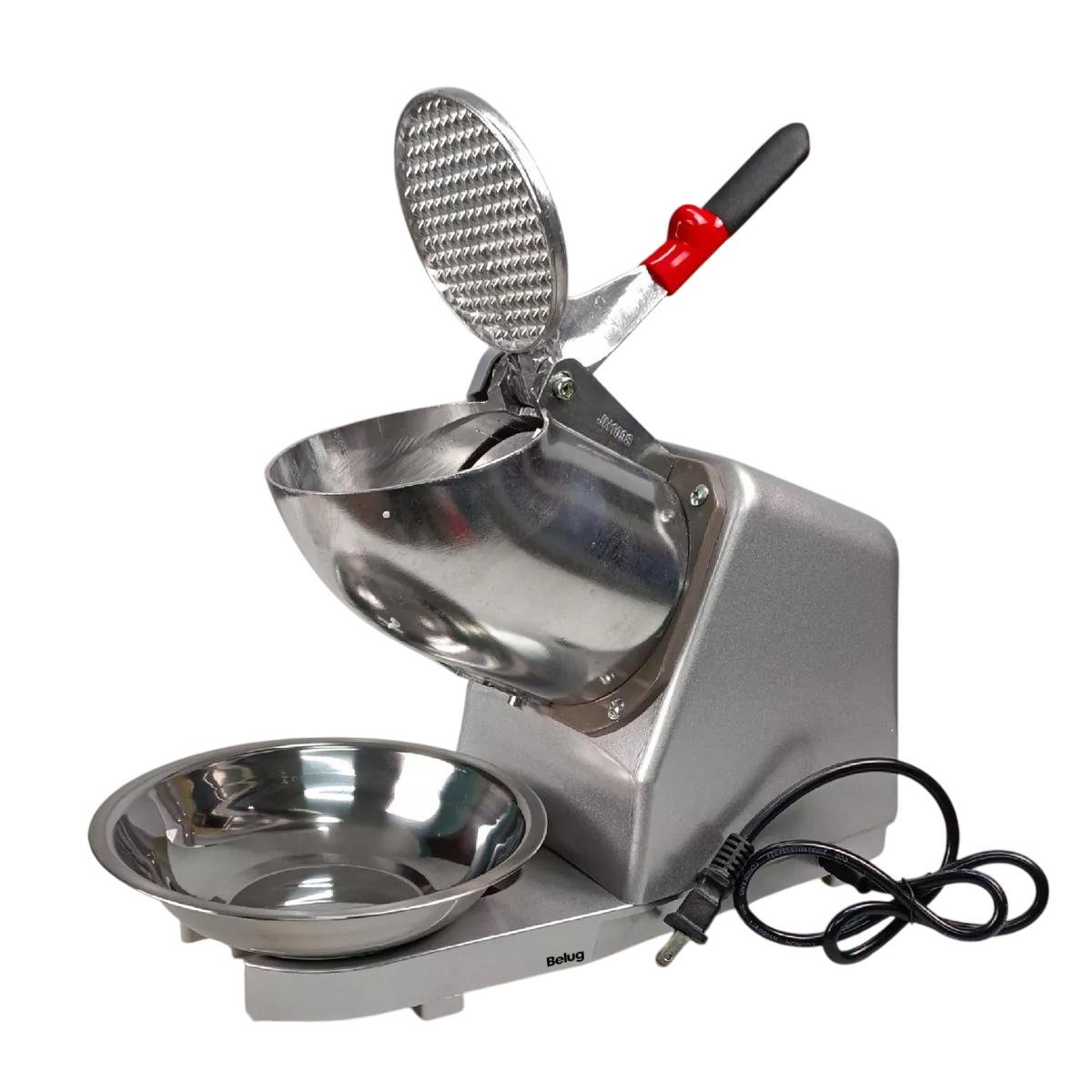 Maquina Trituradora De Hielo Belug  Para Raspados Electrica Gris