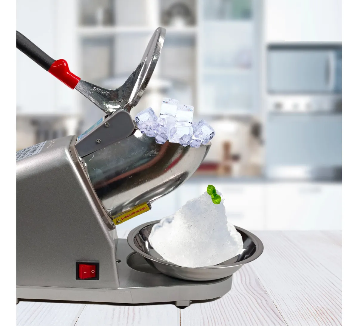 Foto 3 pulgar | Maquina Trituradora De Hielo Belug  Para Raspados Electrica Gris