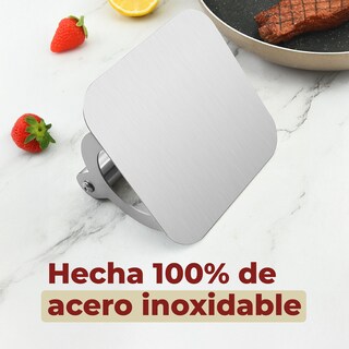 Foto 3 | Prensa de Hamburguesas de 13.8 cm Antiadherente Multifuncional