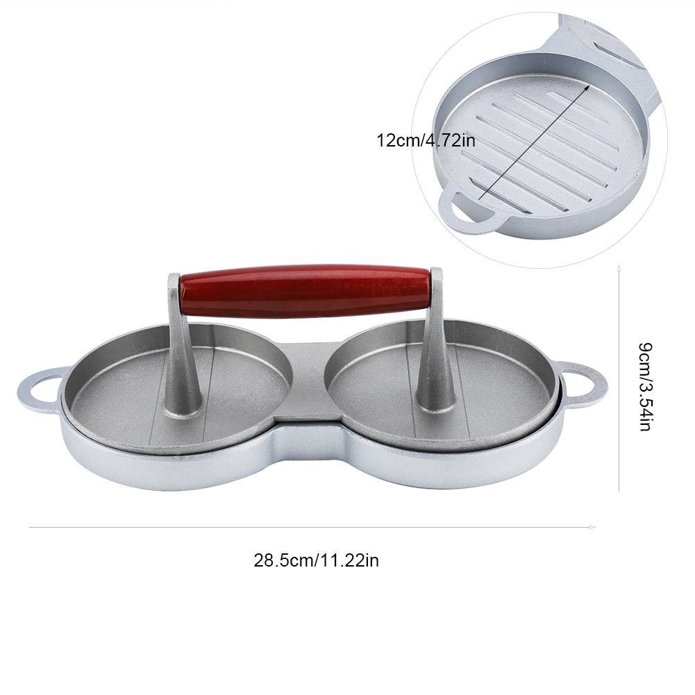 Foto 7 pulgar | Herramienta Doble Para Hacer Hamburguesas Estink Burger Press - Venta Internacional.
