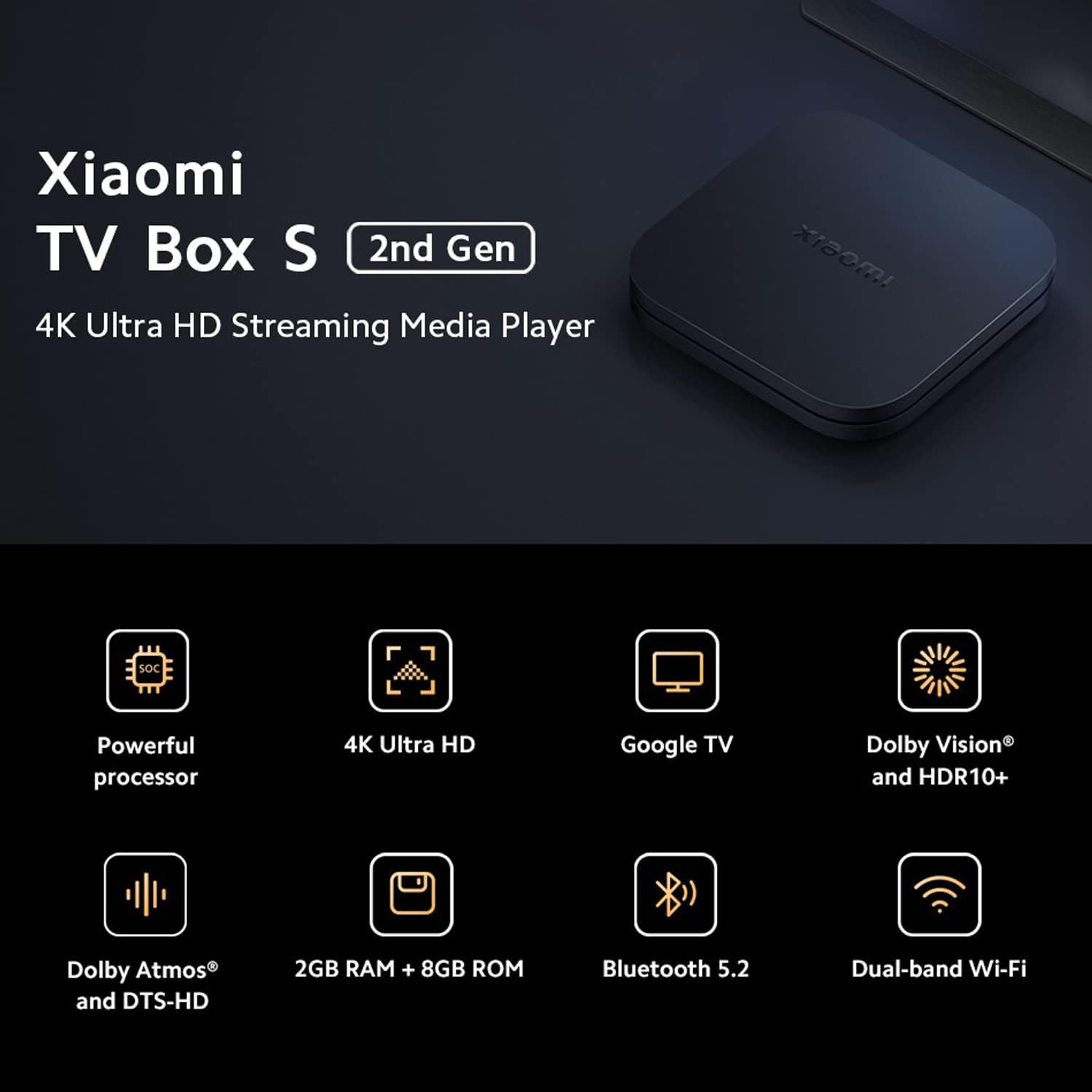 Foto 2 | Xiaomi Tv Stick 4k 2da Generacion Negro
