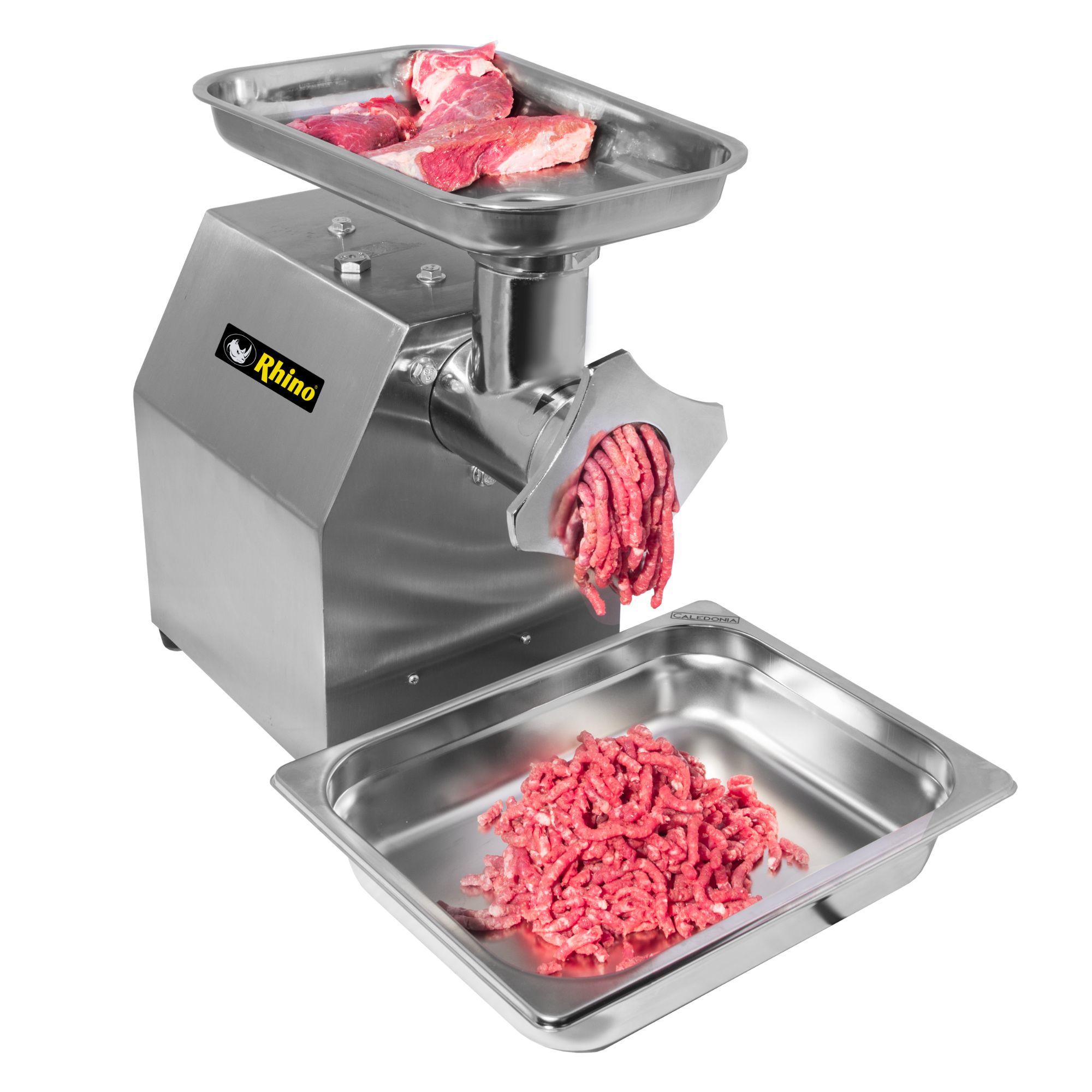 Foto 4 pulgar | Molino Para Carne Rhino 1hp Cedazo 12 850w Moca-12