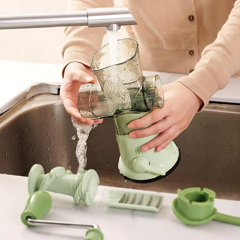 Foto 7 | Molino de Carne y Alimentos Manual Hiperware con Recipiente color Verde