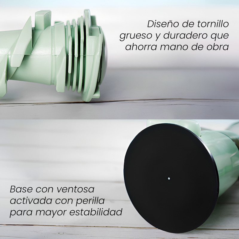Foto 9 pulgar | Molino de Carne y Alimentos Manual Hiperware con Recipiente color Verde