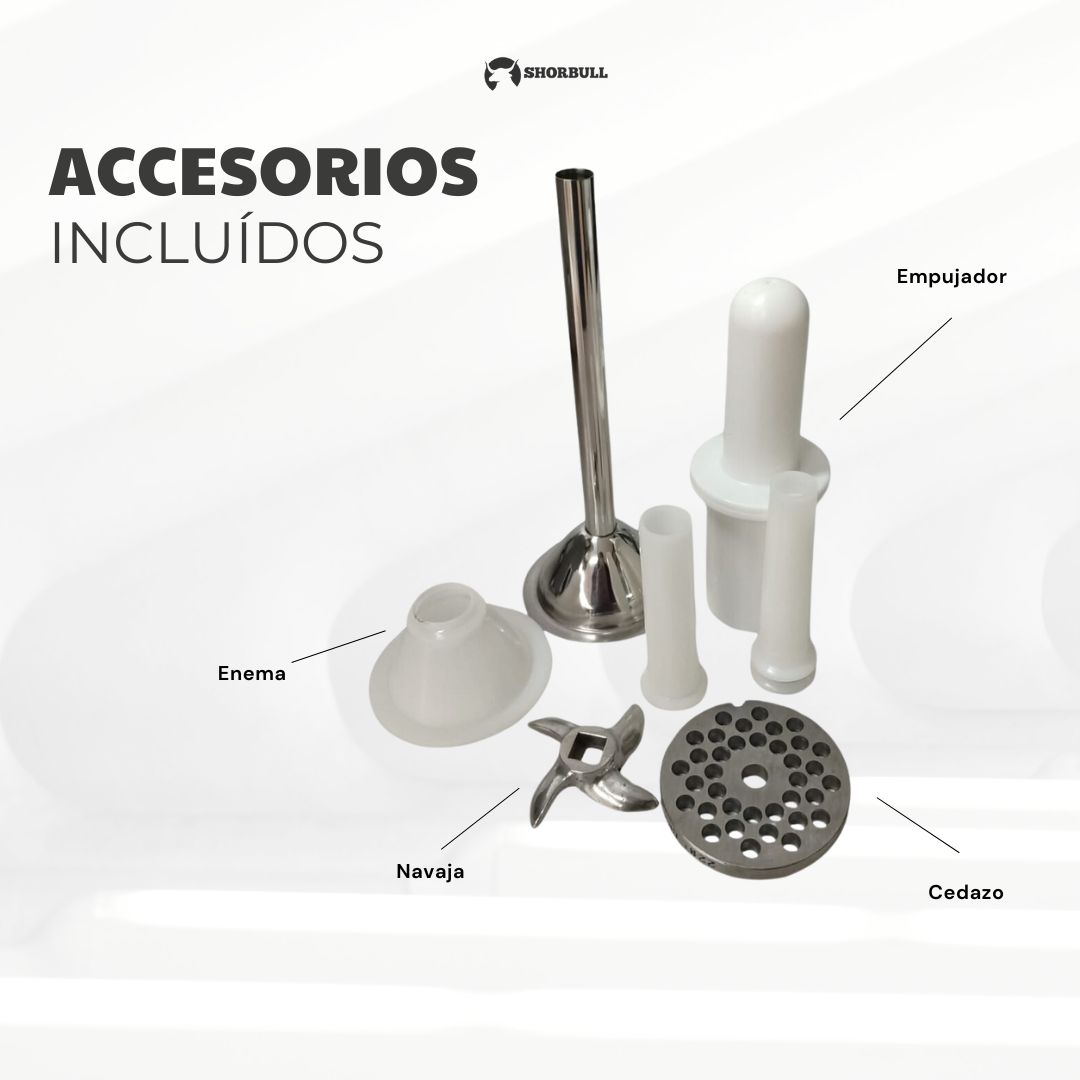 Foto 4 pulgar | Molino De Carne Shorbull 110v