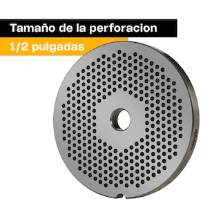 Foto 4 | Cedazos Para Molinos De Carne Rhino Ceda32-3 1/8'' En Acero Inoxidable Grado Alimenticio Para Molino #32, Alta Precis