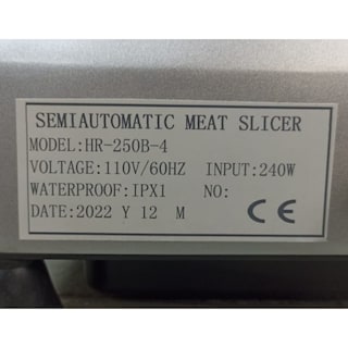 Foto 7 | Rebanadora De Carne Hr250