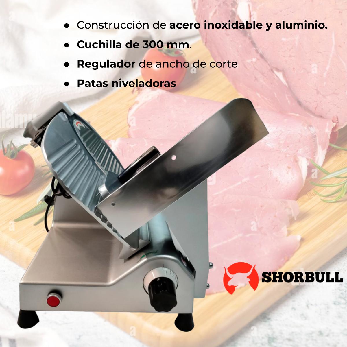 Foto 6 | Rebanadora Industrial 300 Shorbull Cortadora Embutidos