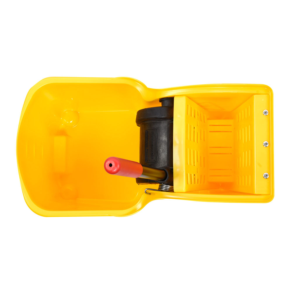 Foto 3 pulgar | Cubeta con Exprimidor Rubbermaid 7380 color Amarillo Tandem de 29.3 l
