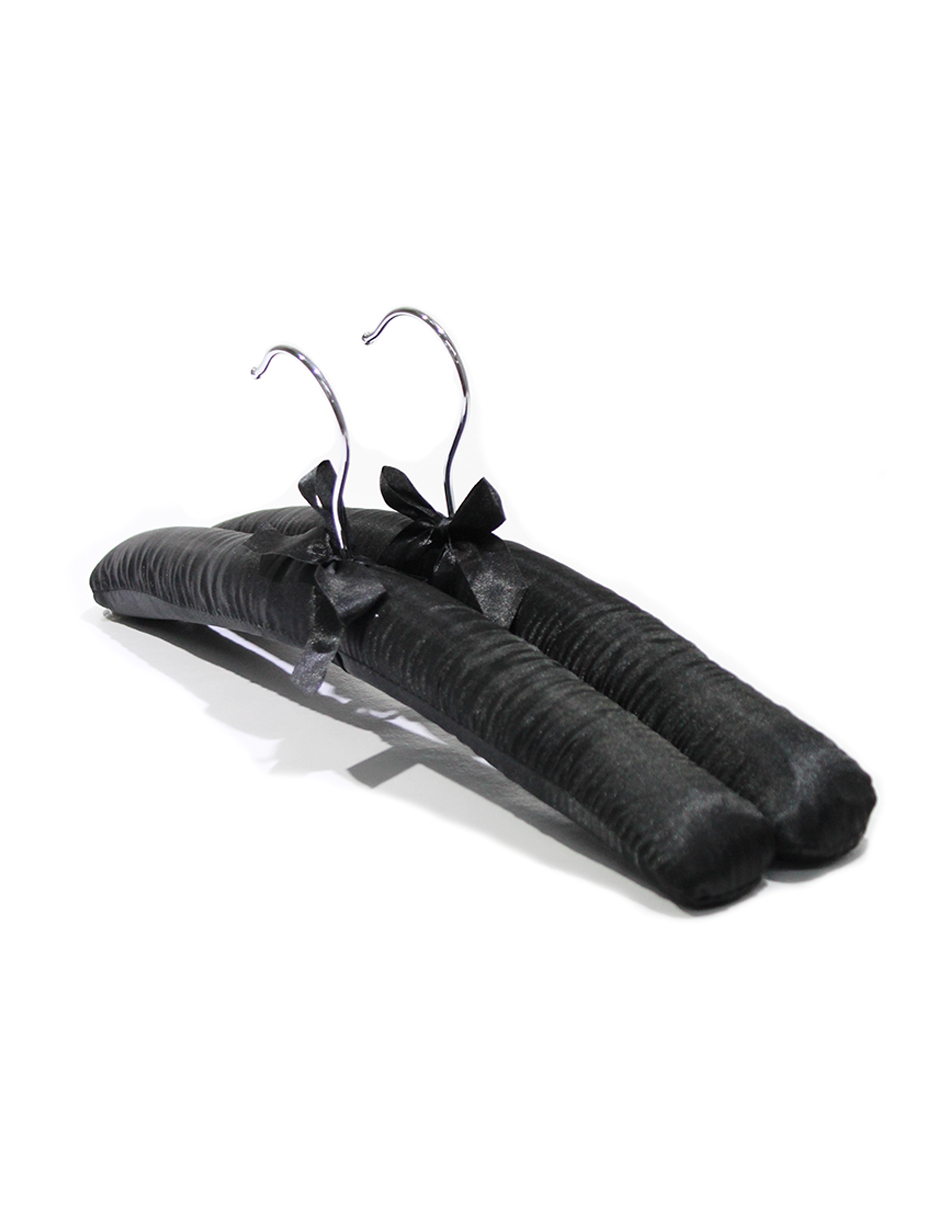 Foto 2 pulgar | Set de Gancho Satinado Casual Home color Negro