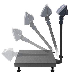 Foto 2 | Báscula de Plataforma Plegable Rhino Baple-100 color Plateado