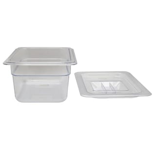 Foto 1 | Inserto Shorbull GNP1014-150 Transparente Cuarto 1/4 Policarbonato con Tapa 15 cm