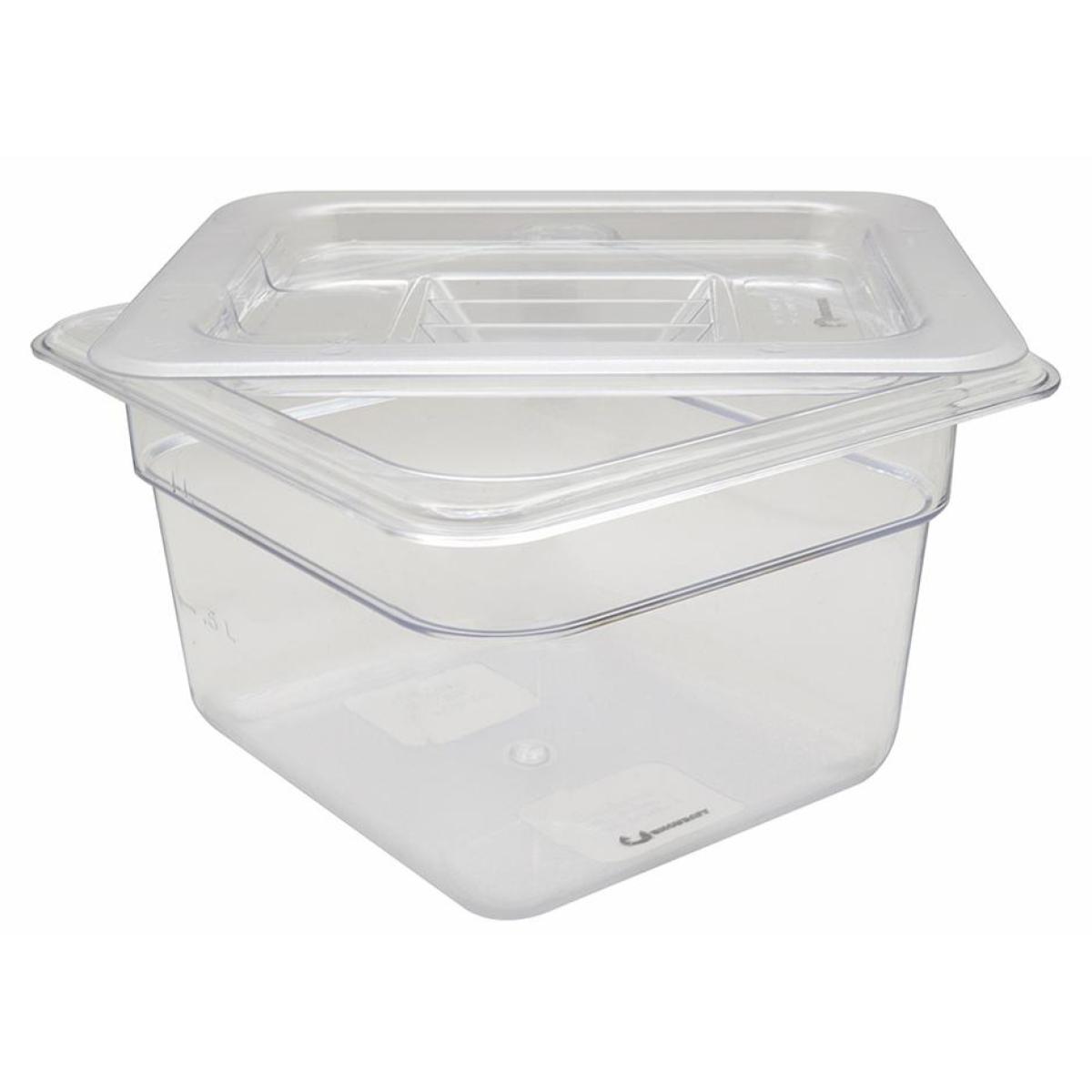Foto 4 pulgar | Inserto Shorbull GNP1016-150 Transparente Sexto 1/6 Policarbonato con Tapa 15 cm
