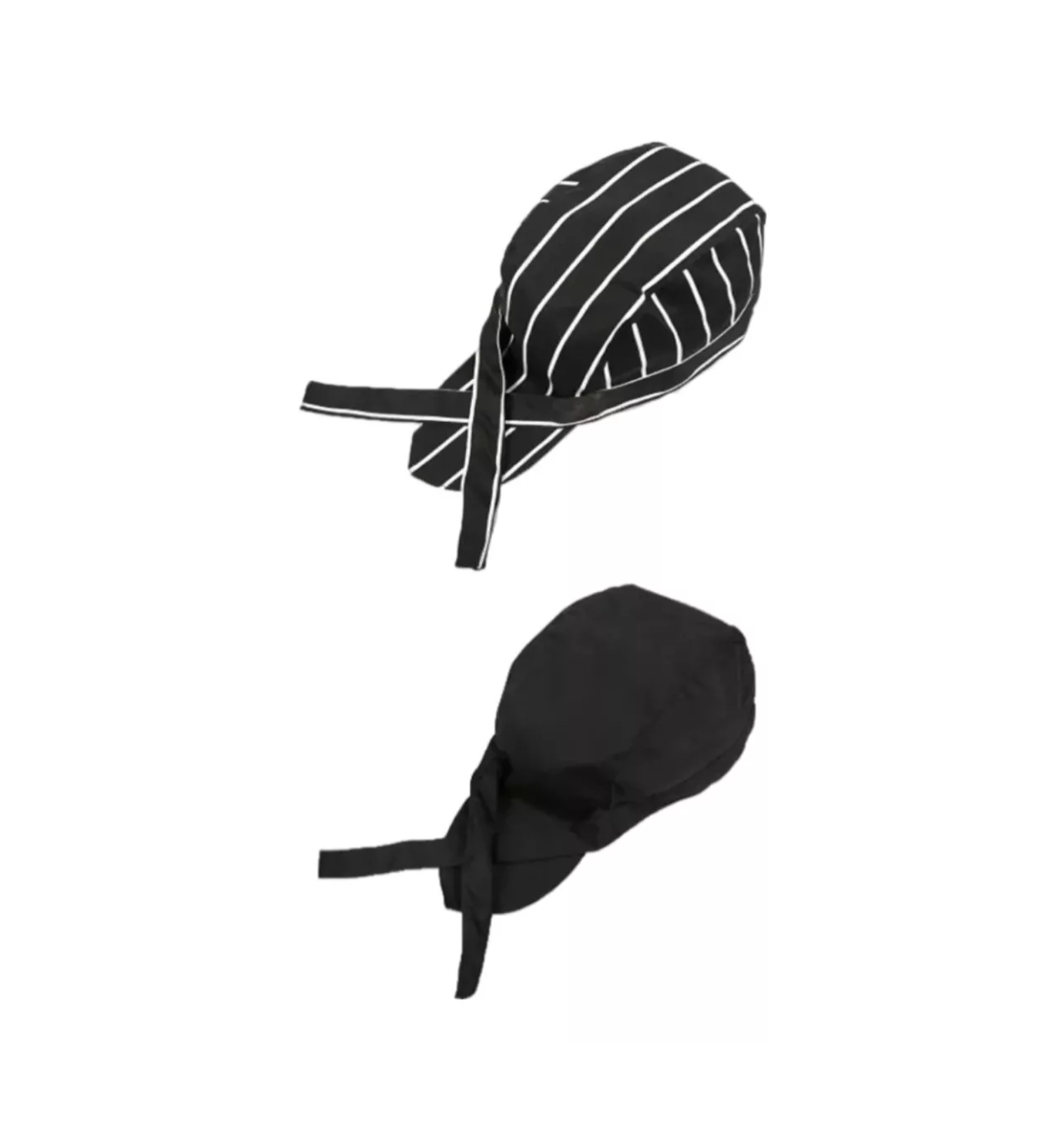 Foto 2 pulgar | Sombrero Cocinero Gorra Gorritos Chef Cabeza Ajustable 2pcs