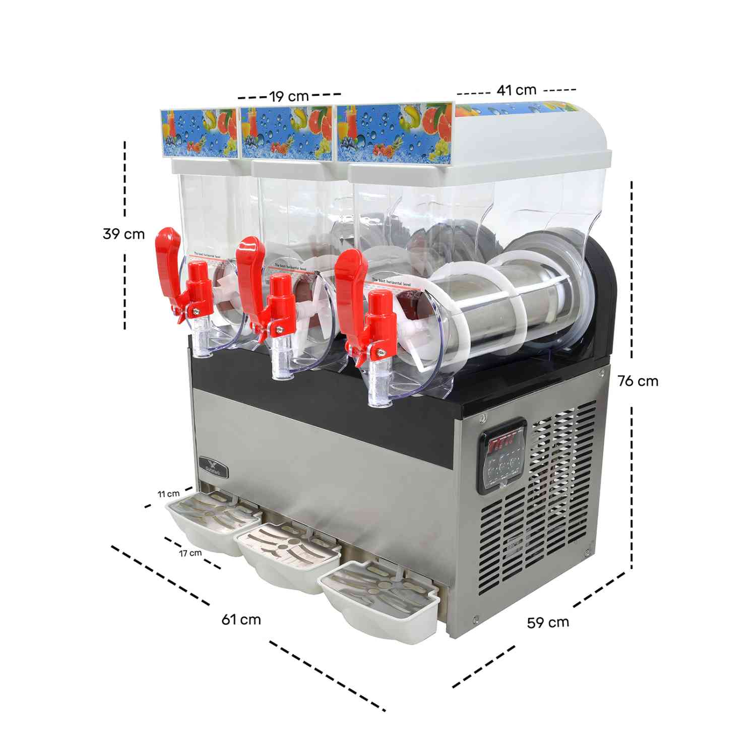 Foto 4 pulgar | Maquina Para Frappe Smoothies Raspado 45 Litros Industrial