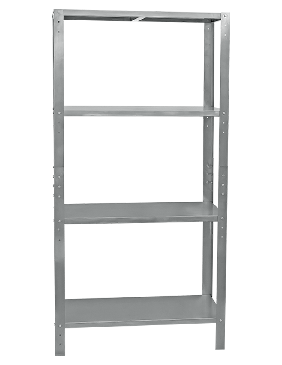 Foto 3 pulgar | Rack Liso Mindejal Acero Rack Liso Con 4 Entrepaños