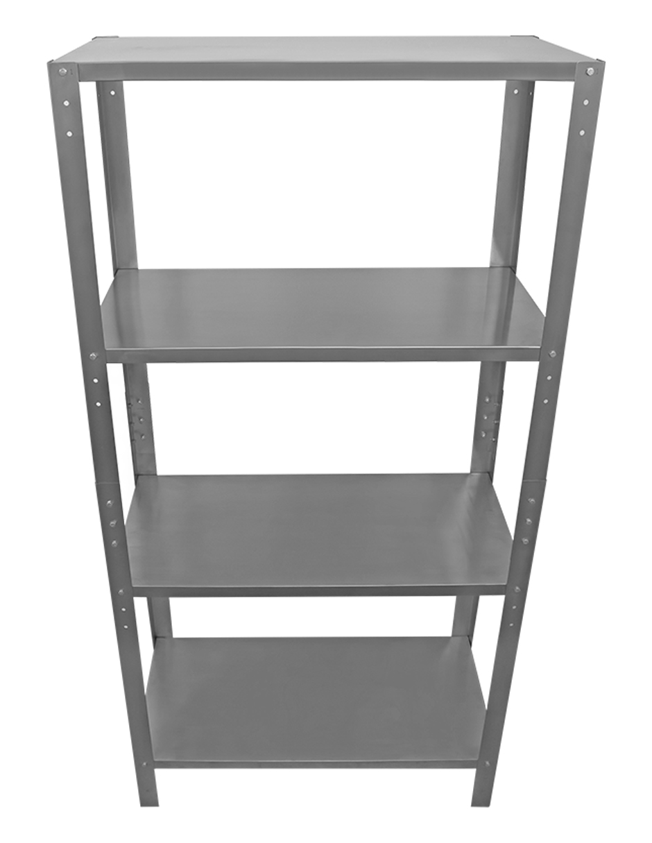 Foto 5 pulgar | Rack Liso Mindejal Acero Rack Liso Con 4 Entrepaños